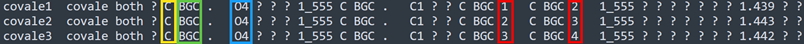 _conn_struct sequence ID values.