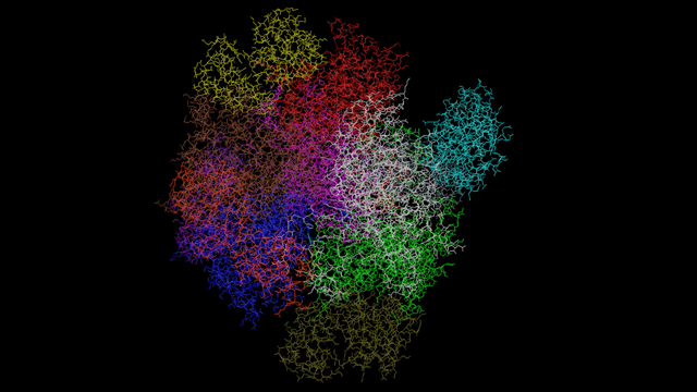 Molecule with 12 chains.