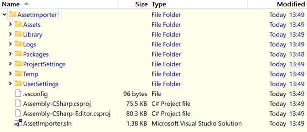 Basic directory structure
