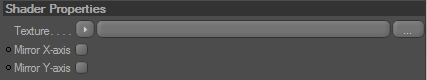 Shader interface