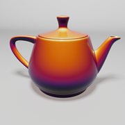 Black-Violet-Orange