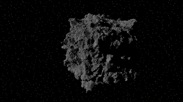 Spiky asteroid