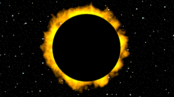 Corona in eclipse